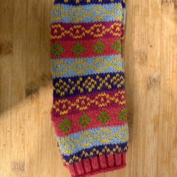 Retro Boho Fair Isle Arm Warmer - Picture 4 of 16